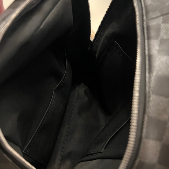 Louis Vuitton Campus Backpack Damien Infini Onyx Silver Leather - Picture 4 of 7